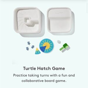 Turtle Hatch Board Game - White and Blue